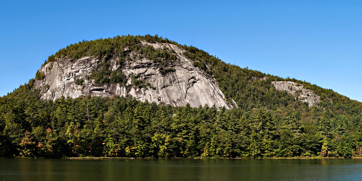 Whitehorse Ledge above Echo Lake, photo by Brian Post.